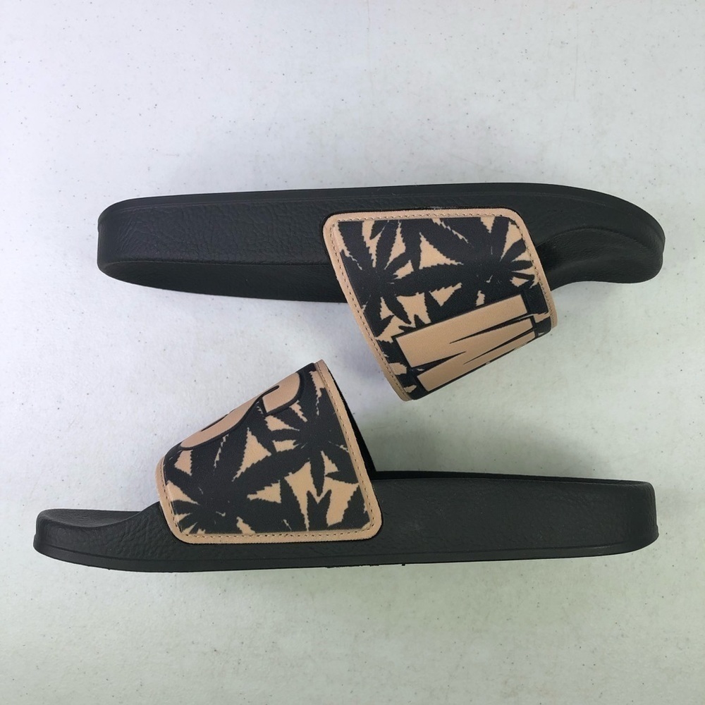 MSGM Men’s Black White Slide Sandals Size 7 $135. - Picture 3 of 8